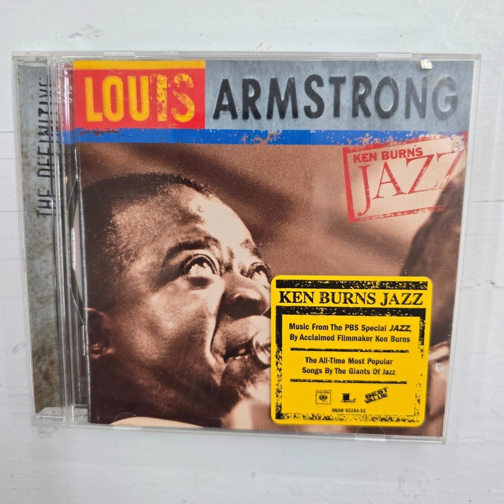 Louis Armstrong Ken Burns Jazz CD 2000 Sony Legacy Jazz Vocals 0074646144022